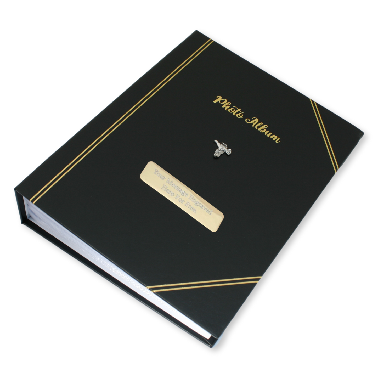 Gamebirds Shooting Album In Red or Black Free Engraving