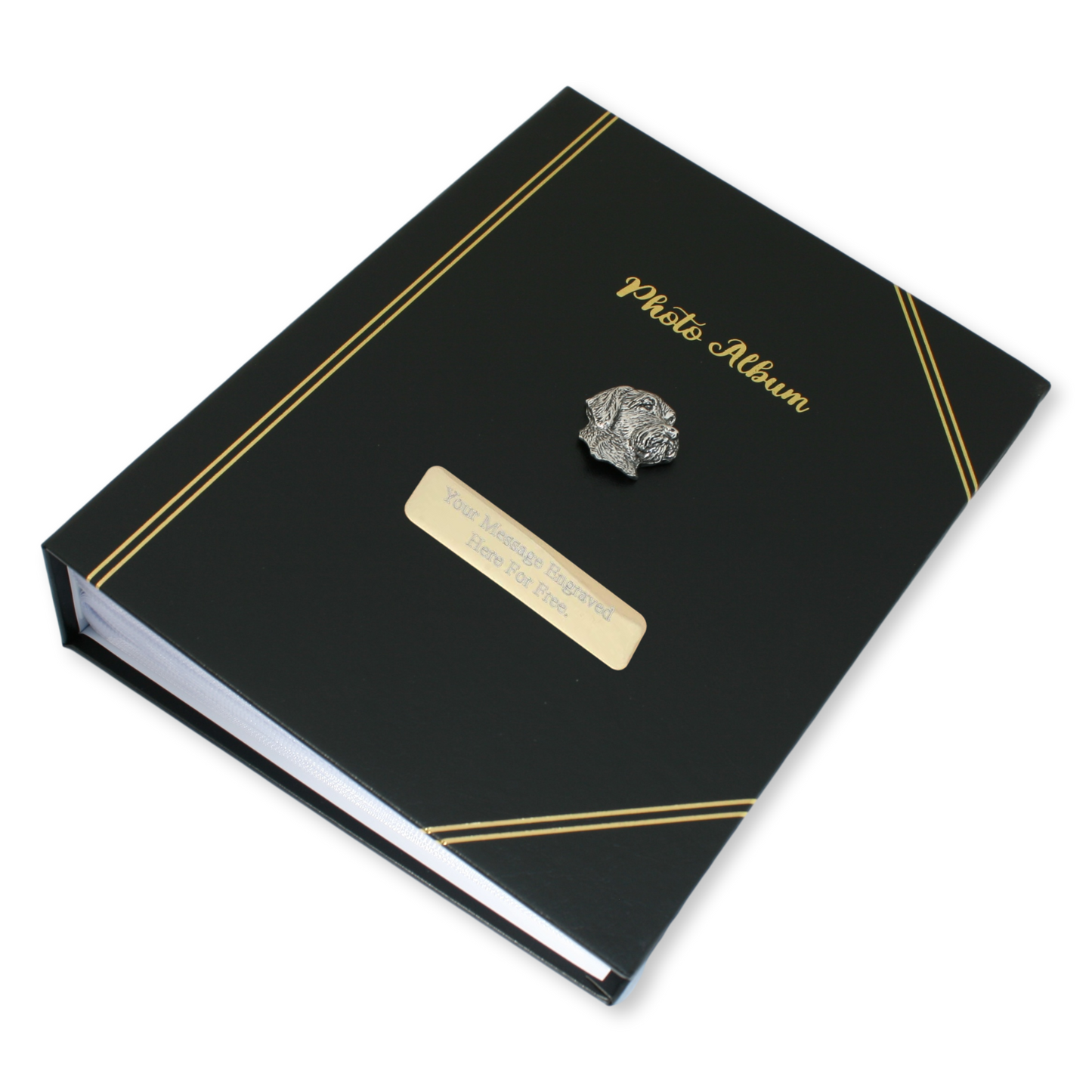 Gundogs Shooting Album In Red or Black Free Engraving