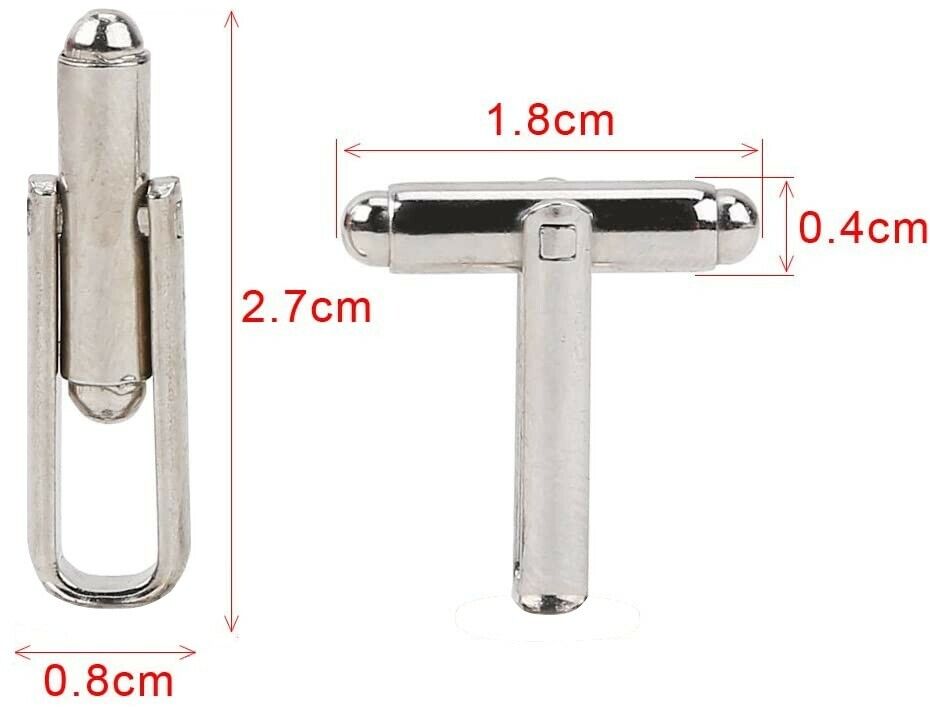 Pointer T bar cufflink