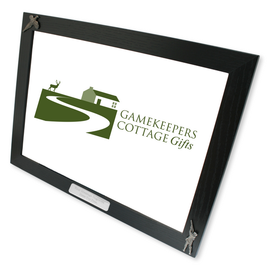 Gamebird Shooting Wood A4 Photo Frame With Engraving