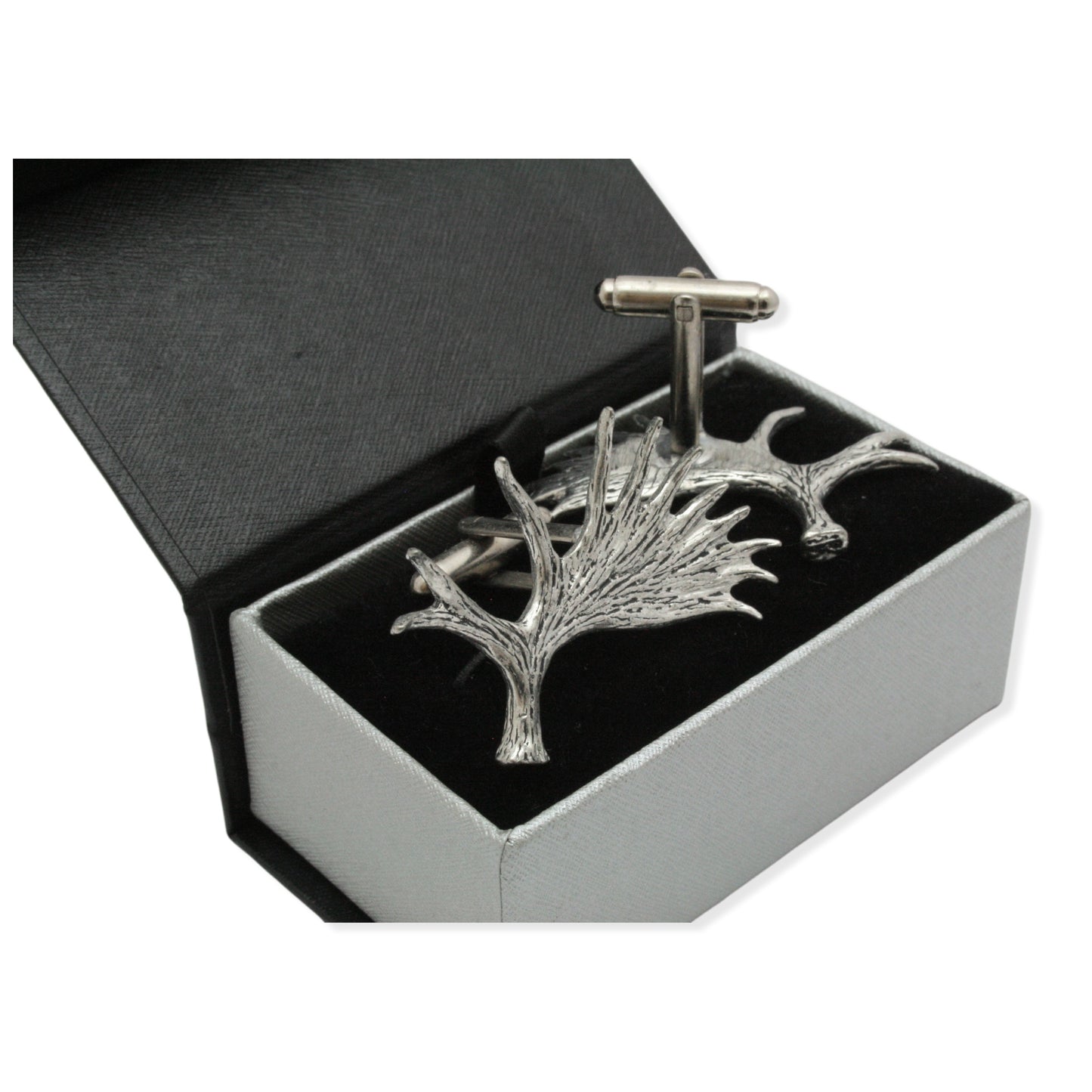 Antler Pewter Cufflinks