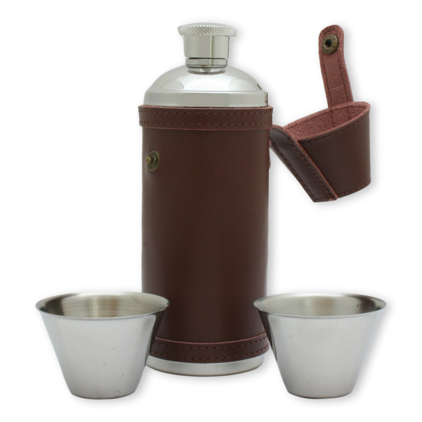 Brown Hip Flask