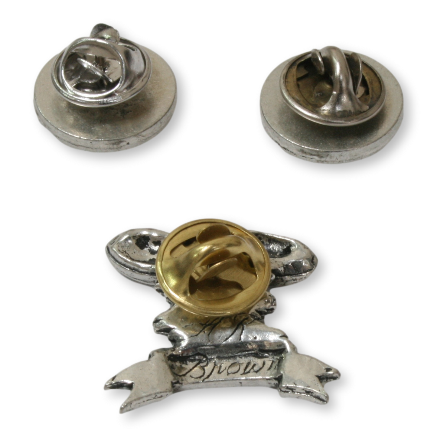 Clay Shooting Pewter Badges