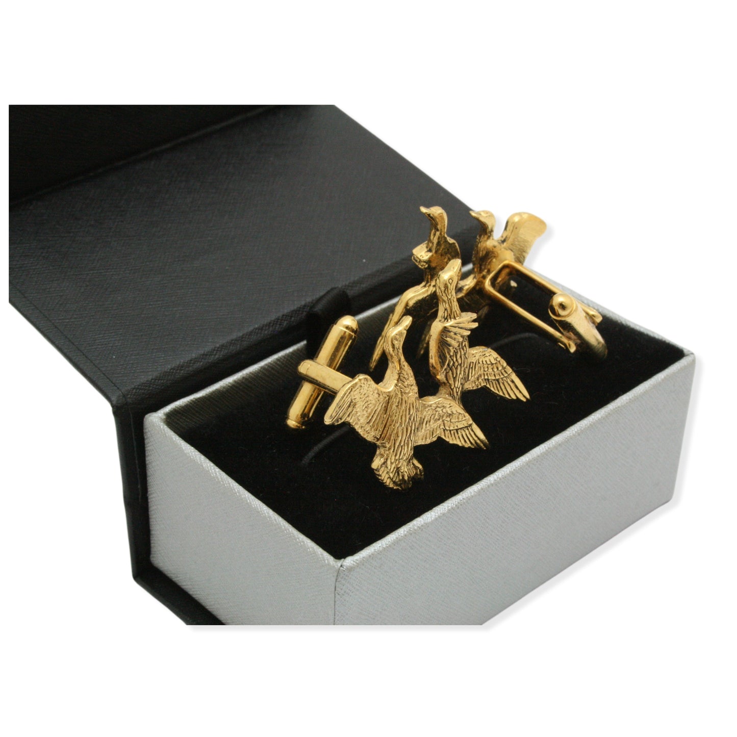 Duck Gold Cufflinks