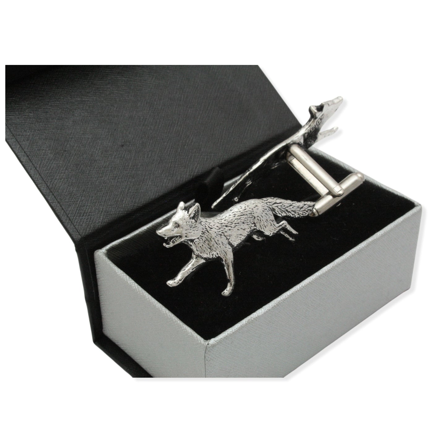 Fox Pewter Cufflinks