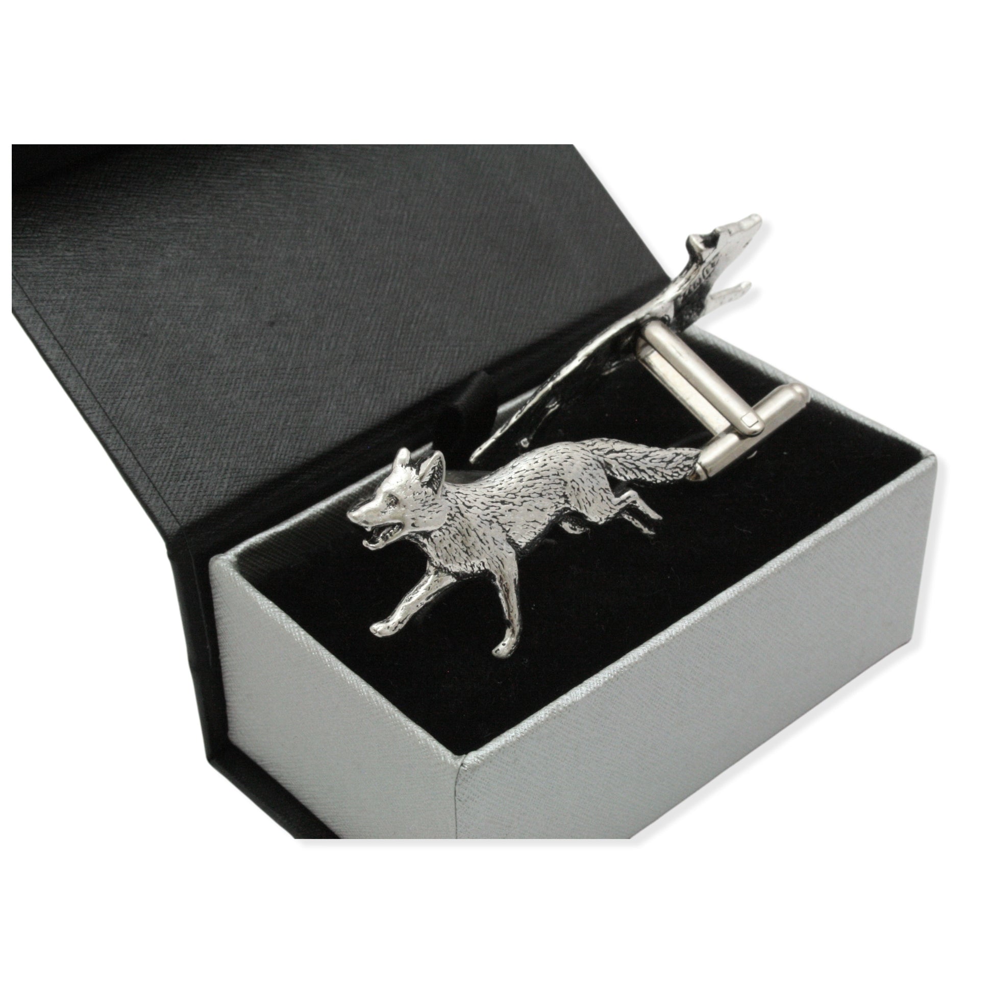 Fox Pewter Cufflinks