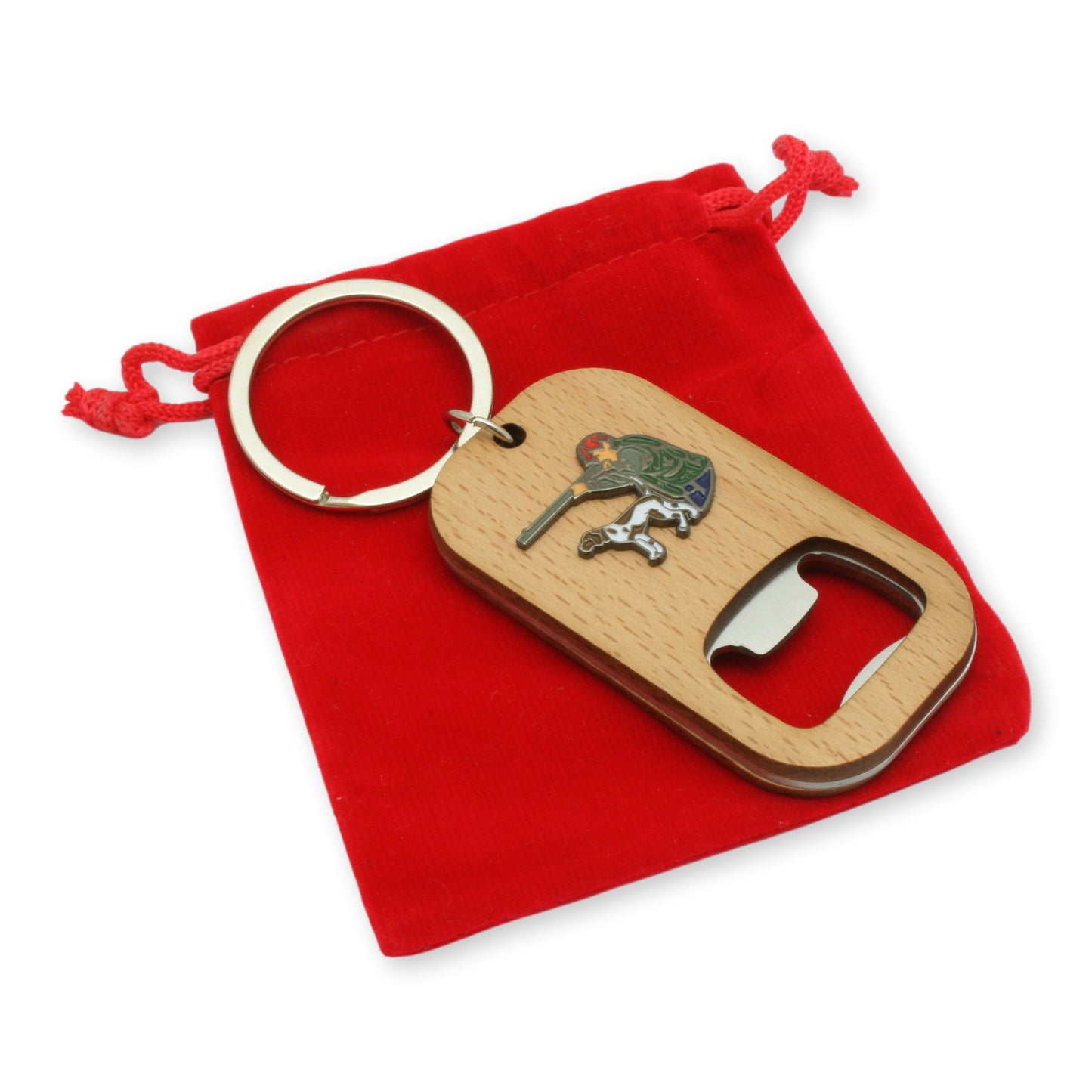 Game Shooter Keyring Bottle Opener