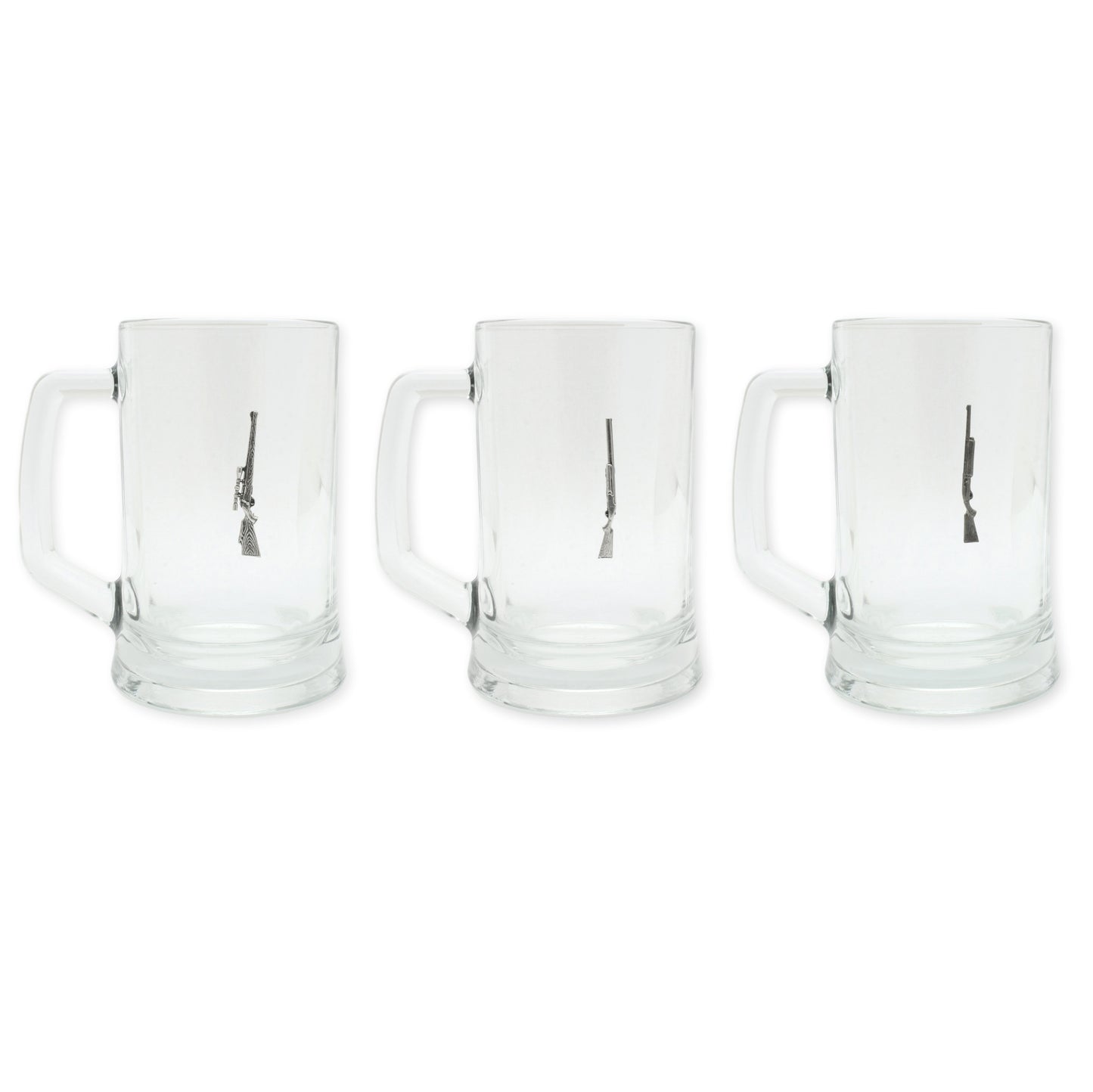 Shotgun or Rifle Glass Tankard 600ml