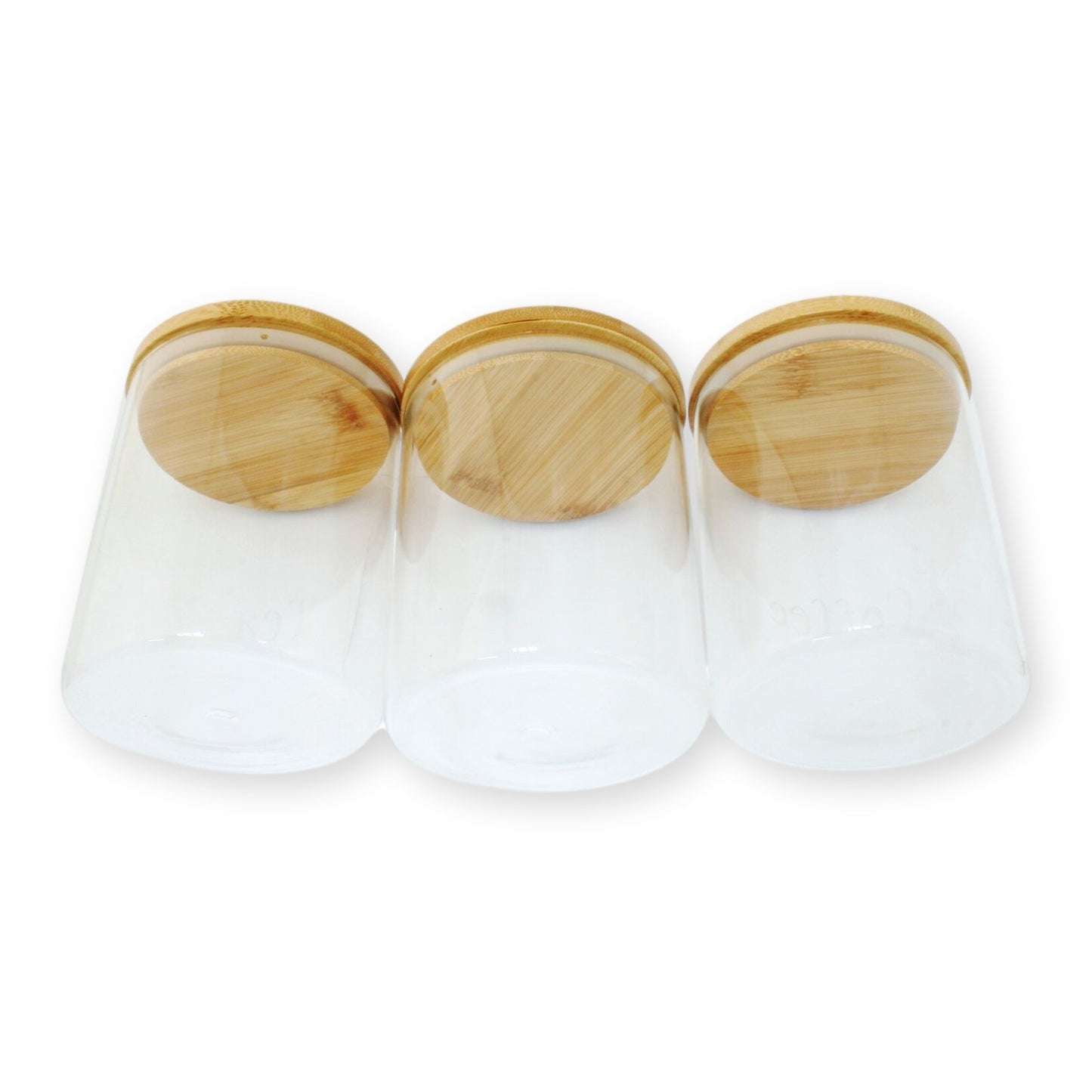 Gamebird Glass Jars Wood Lids