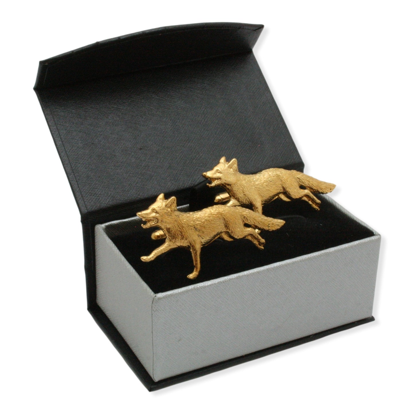 Gold FOx Cufflinks