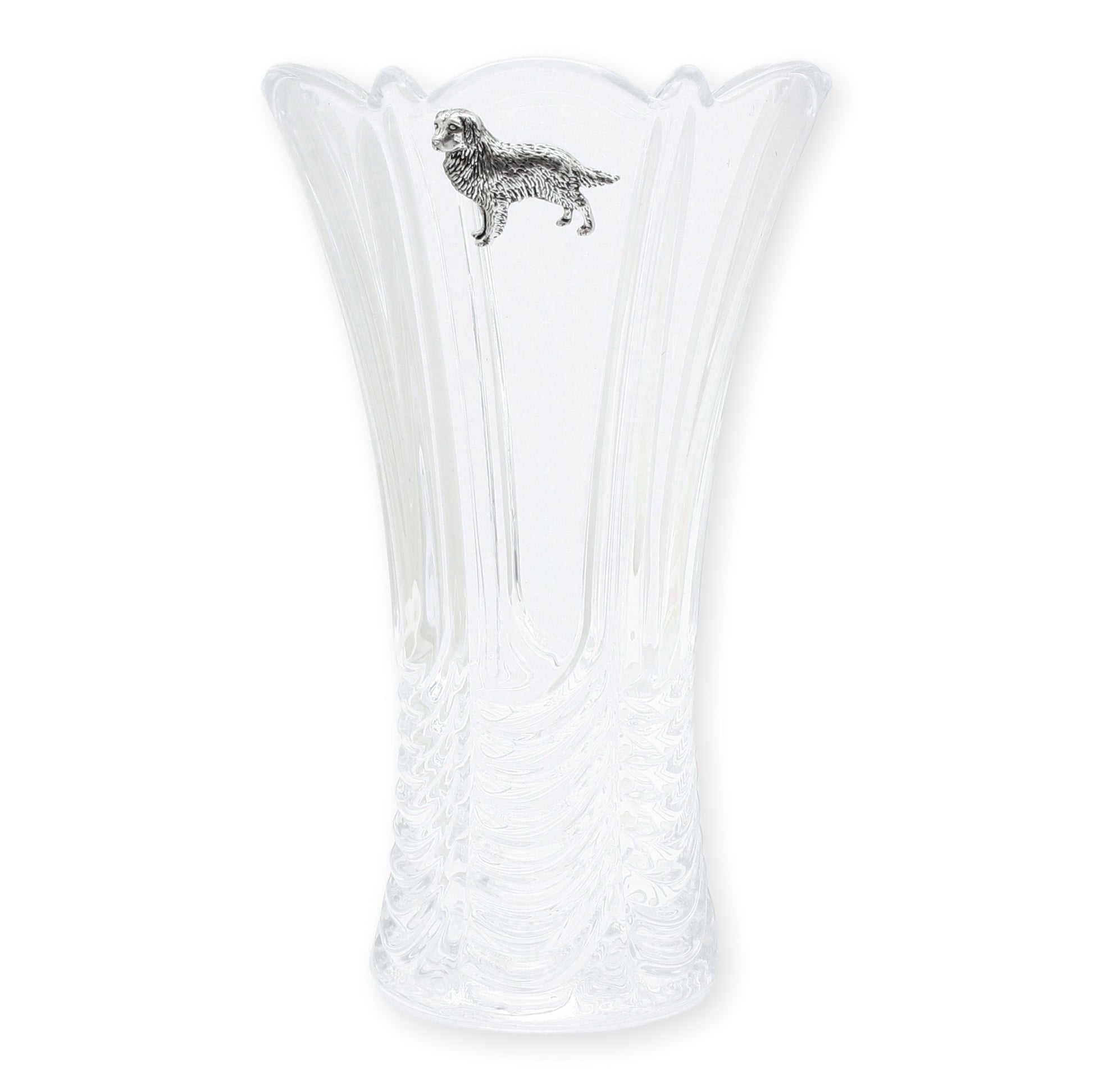 Golden Retriever Vase