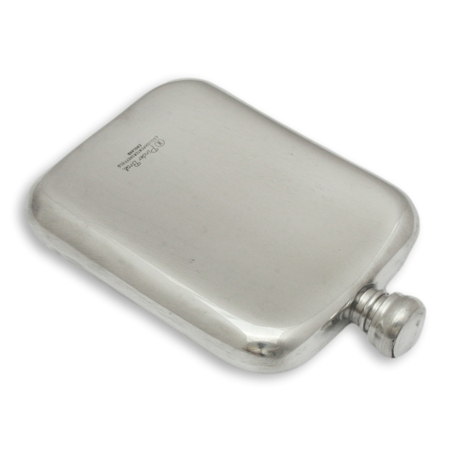 Half Hammered Hip Flask Back