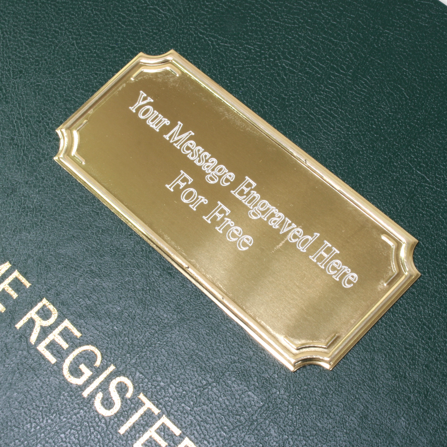 Custom Game Register Record Book Shooting Journal Free Engraving