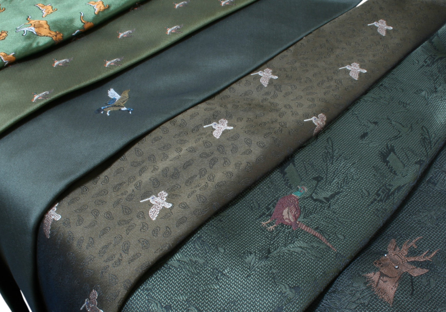 Country Themed Bisley Shooting Tie Set