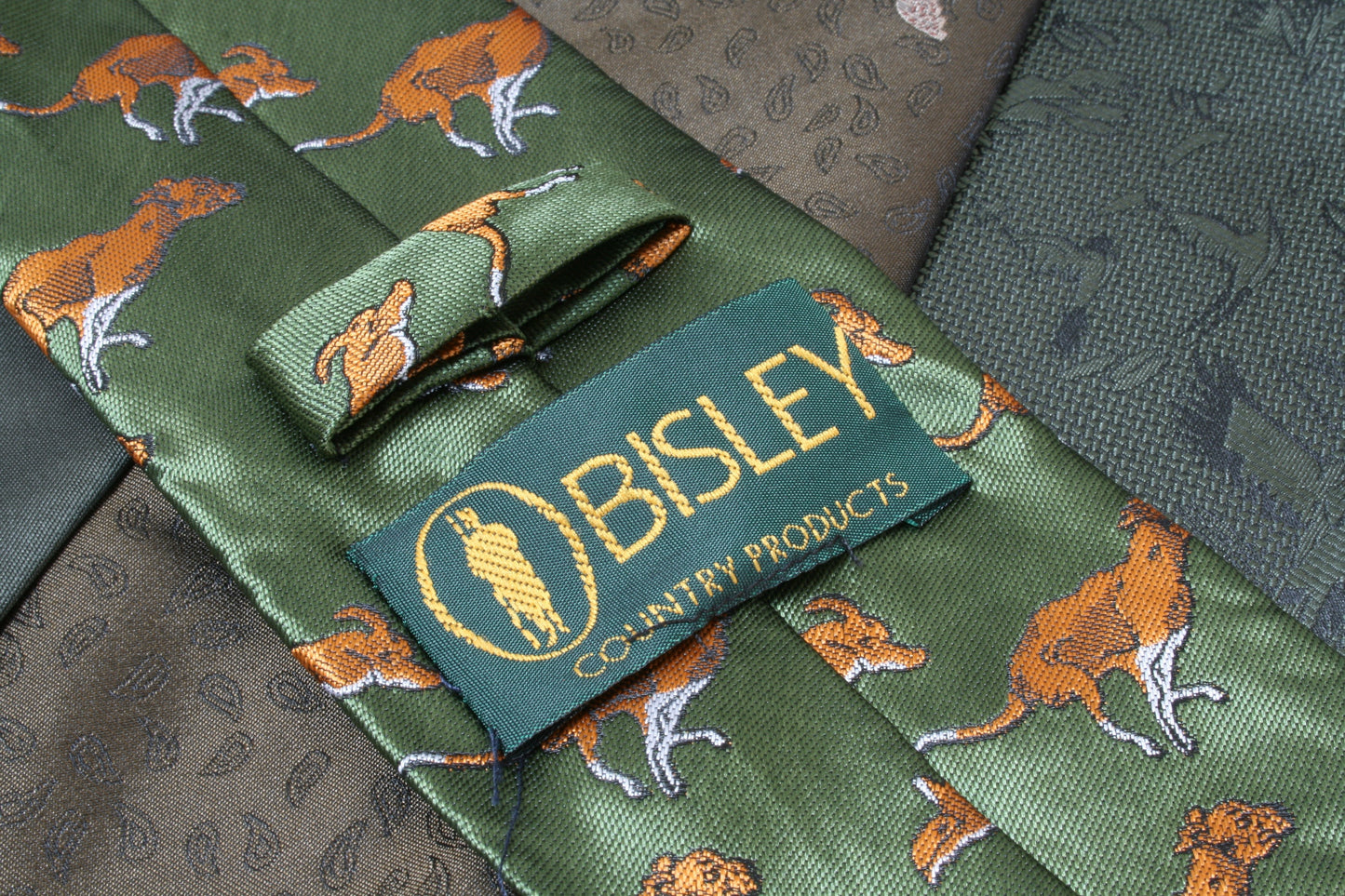Country Themed Bisley Shooting Tie Set
