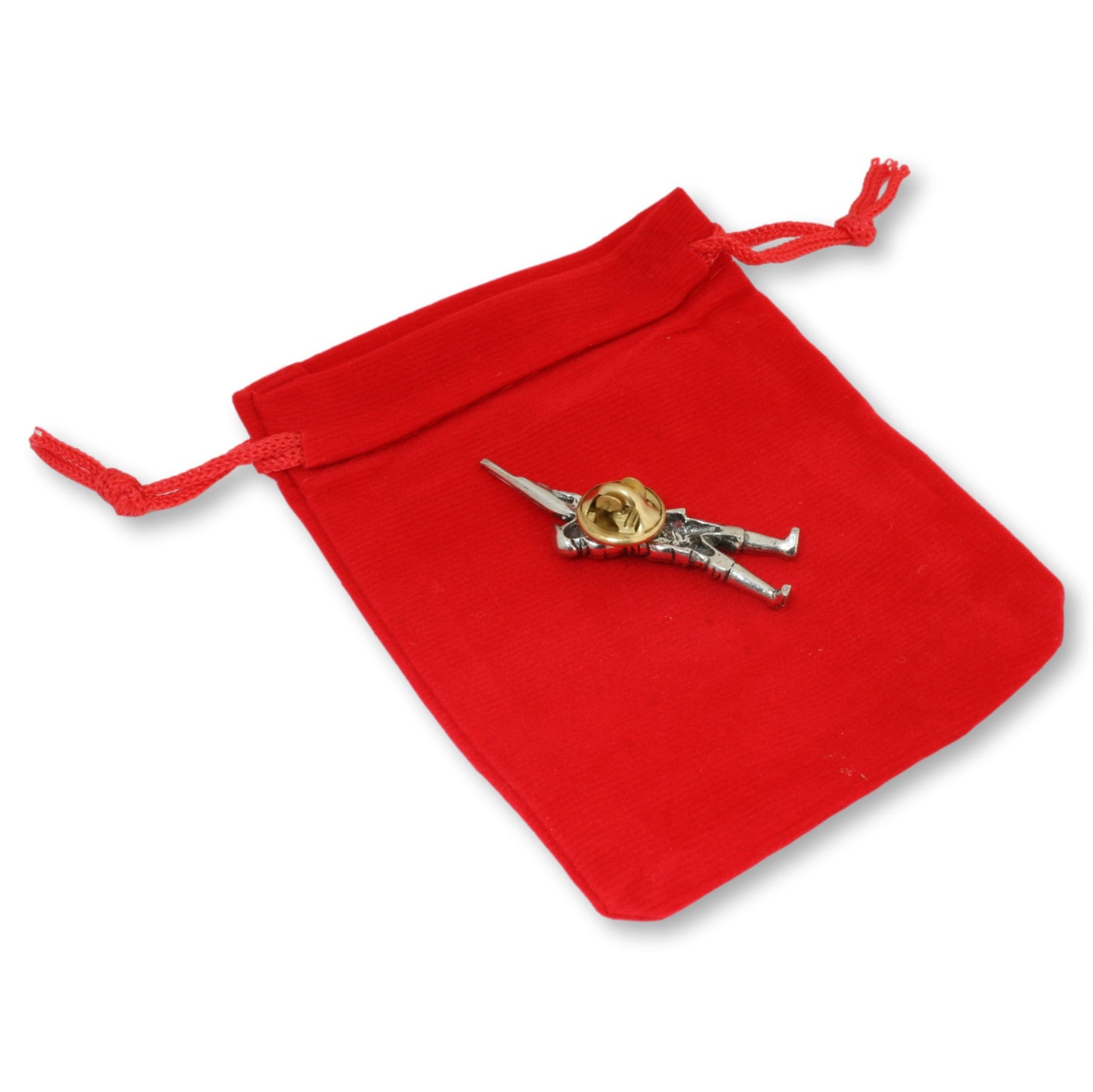 Shooter Back Pin Badge Gamekeepers Cottage Gifts