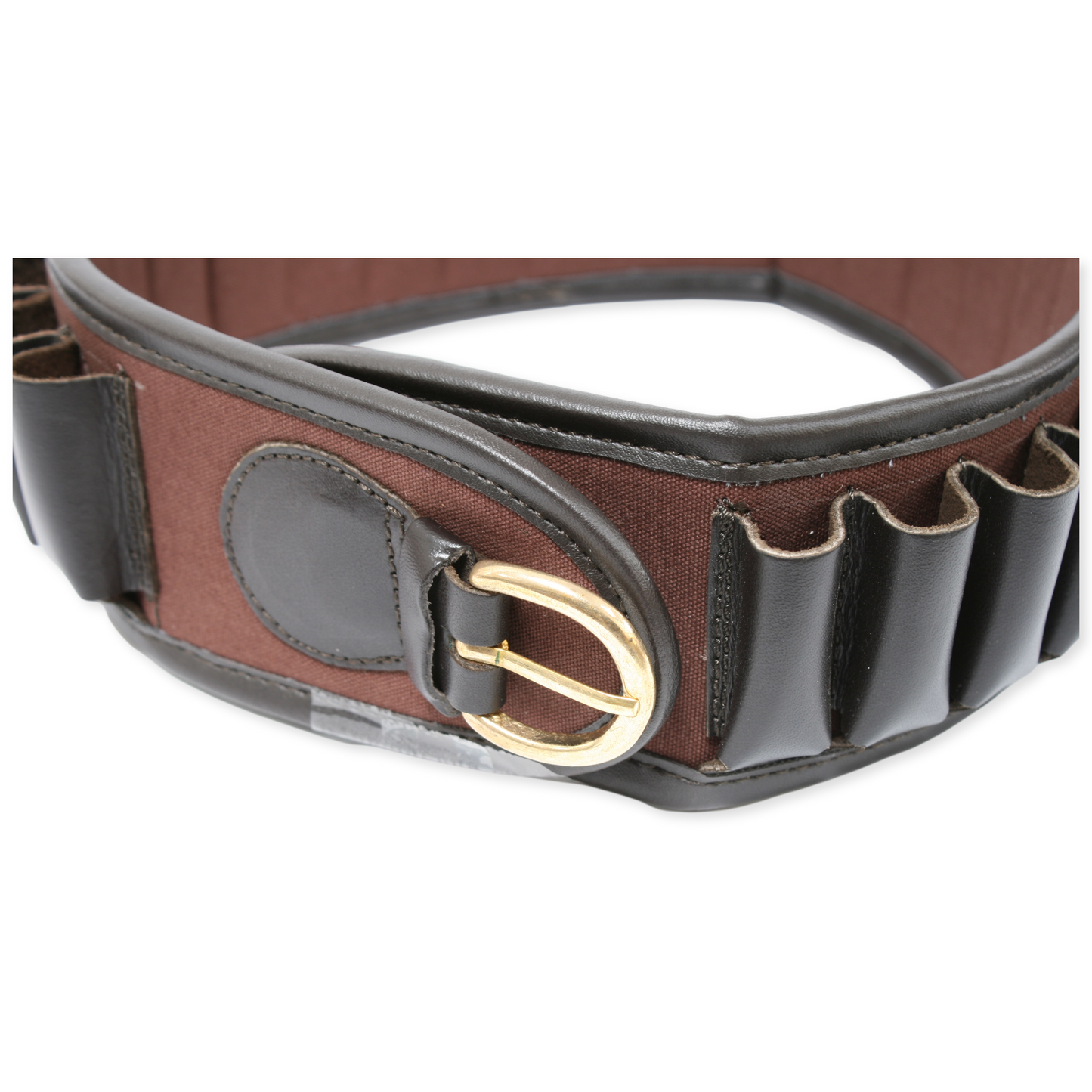 Personalised Canvas Cartridge Belt – Holds 24 Cartridges with Embossed Initials
