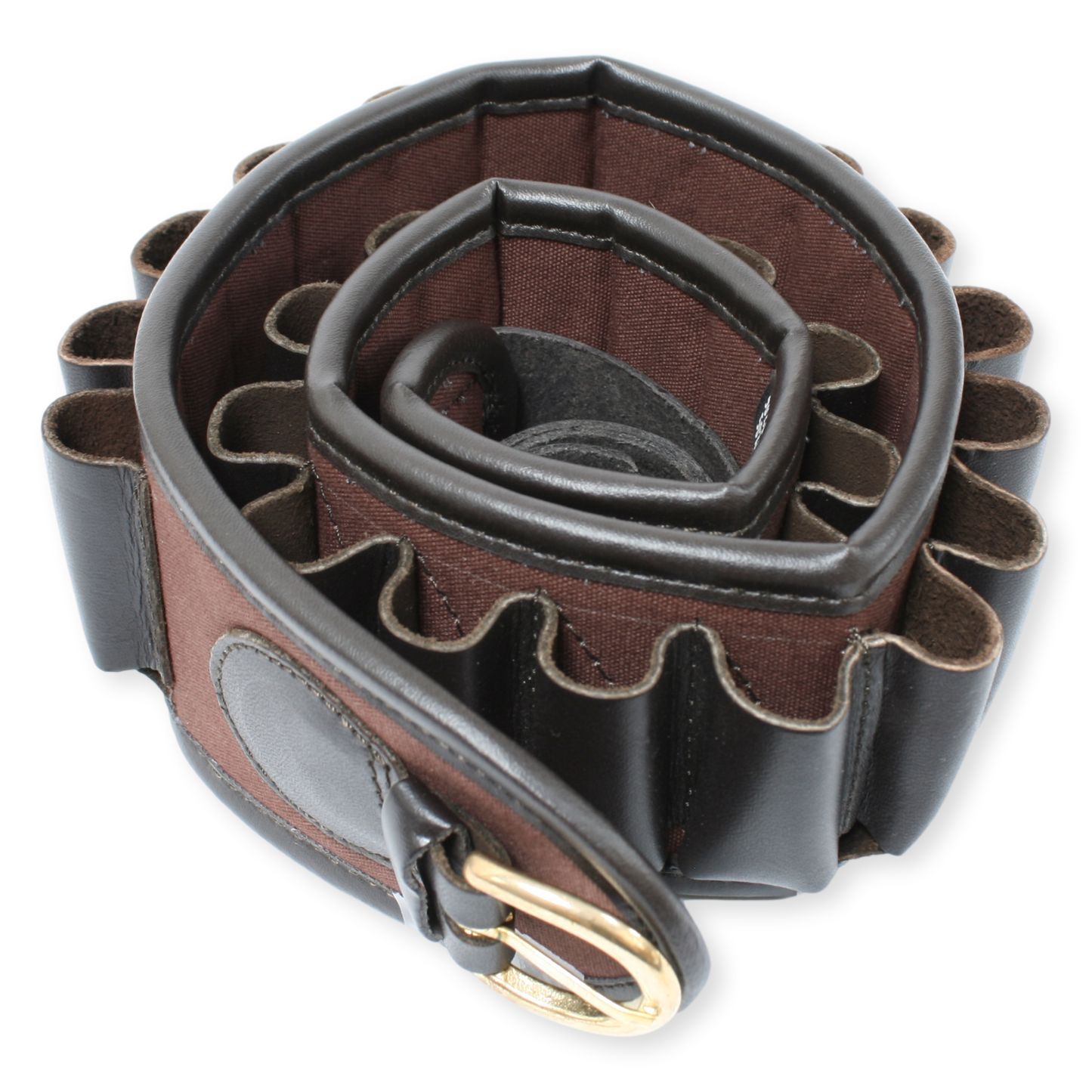 Personalised Canvas Cartridge Belt – Holds 24 Cartridges with Embossed Initials