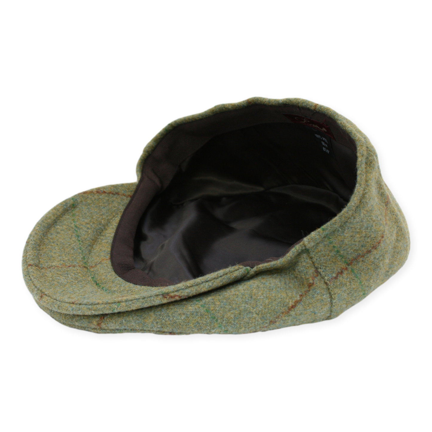 Classic Country Tweed Flat Cap – 100% Wool