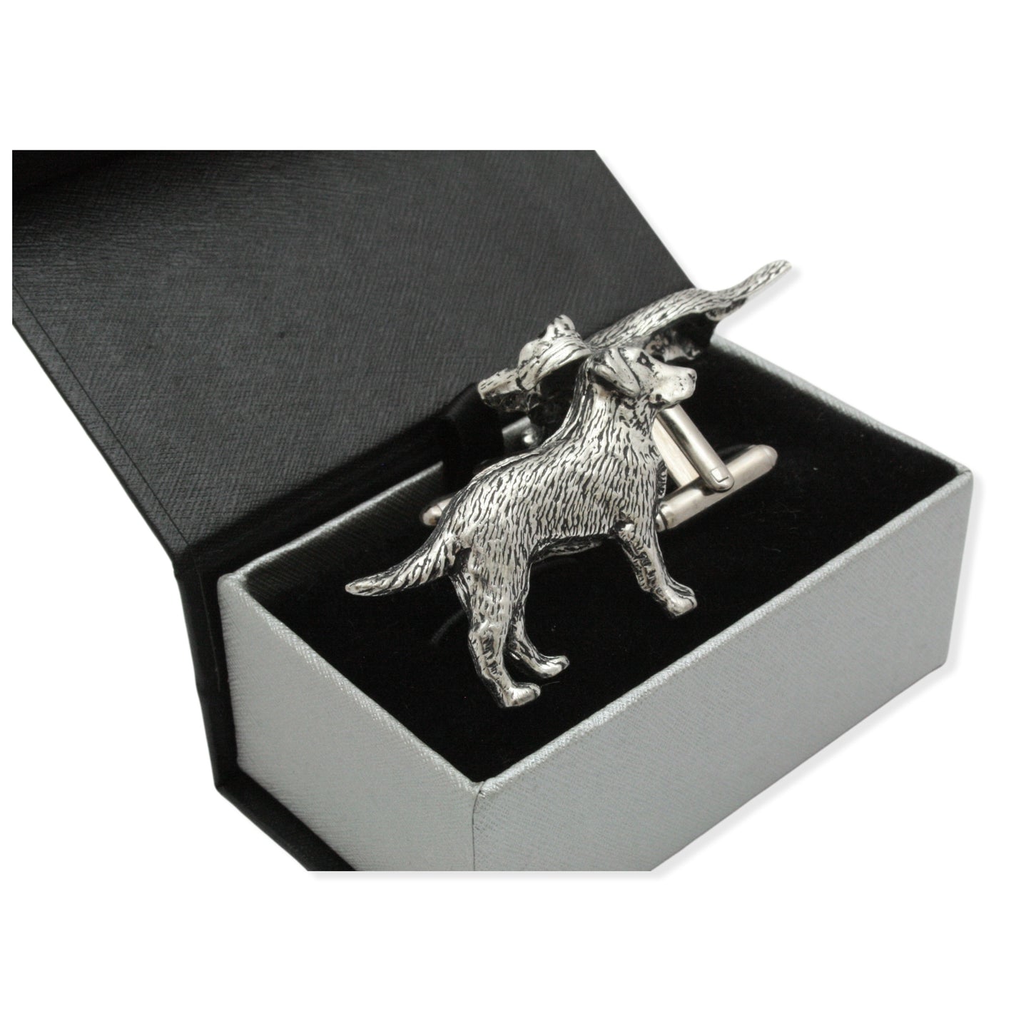 Labrador Pewter Cufflinks