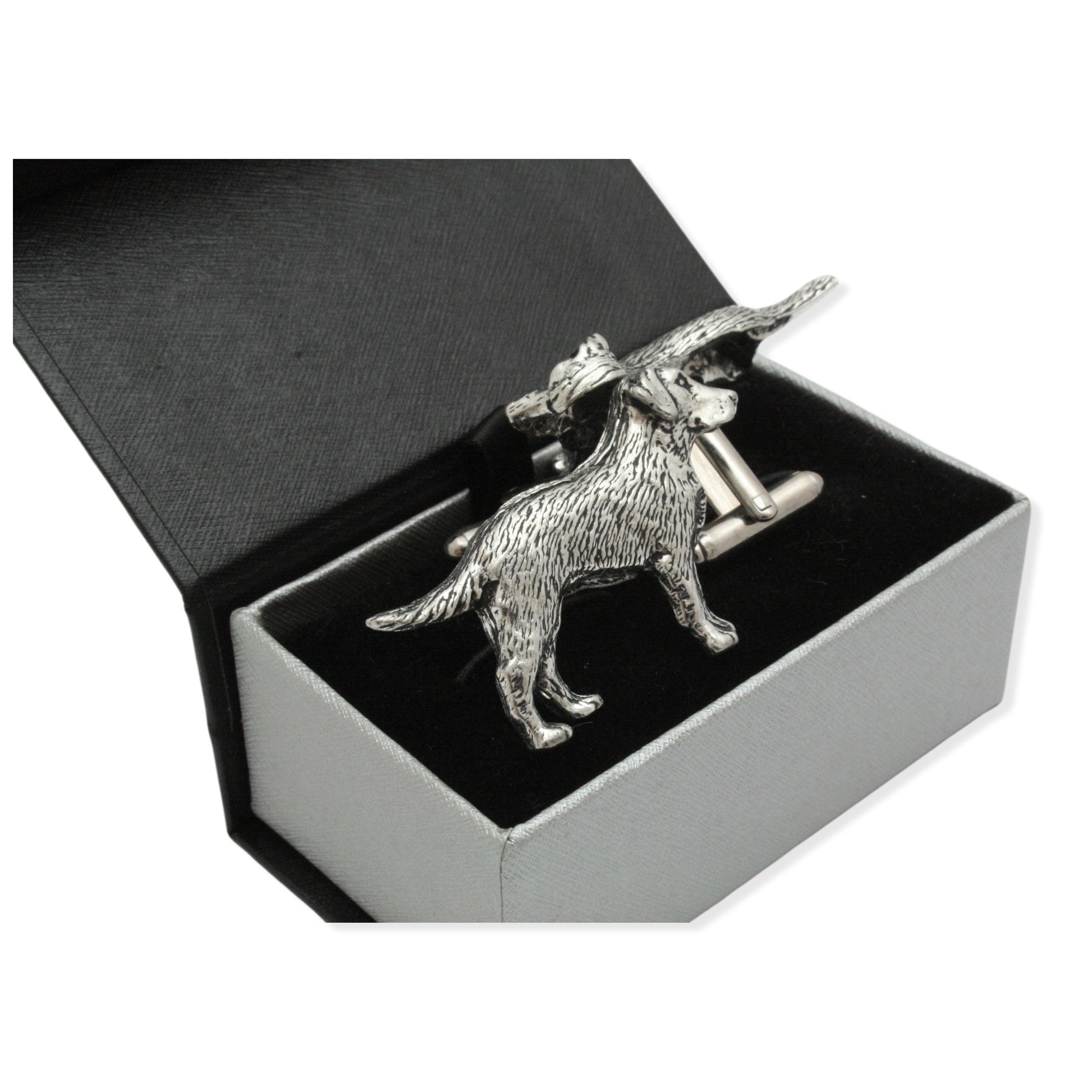 Labrador Pewter Cufflinks