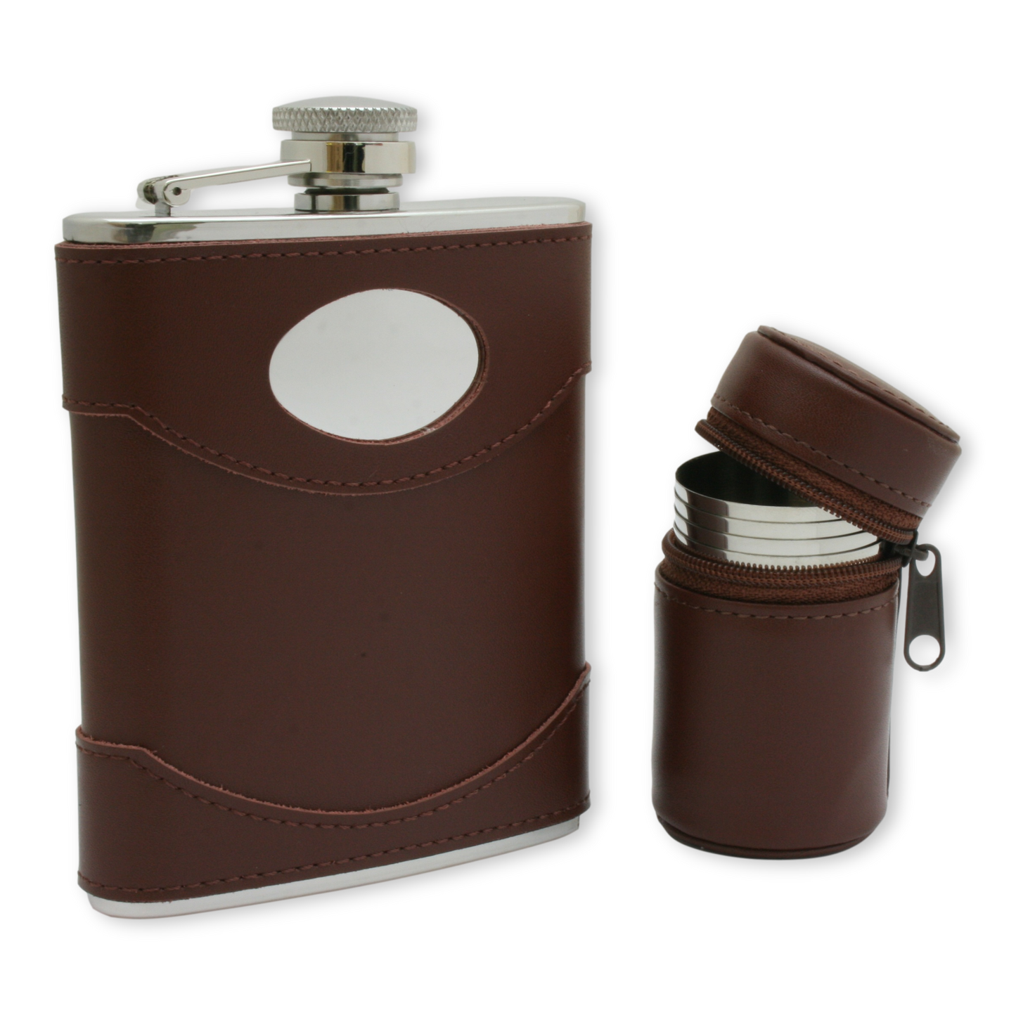 Leather Flask