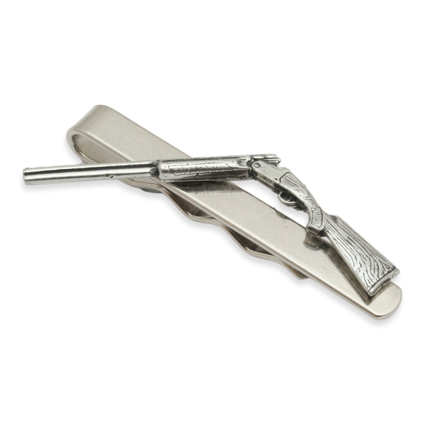 Open Shotgun Tie Clip