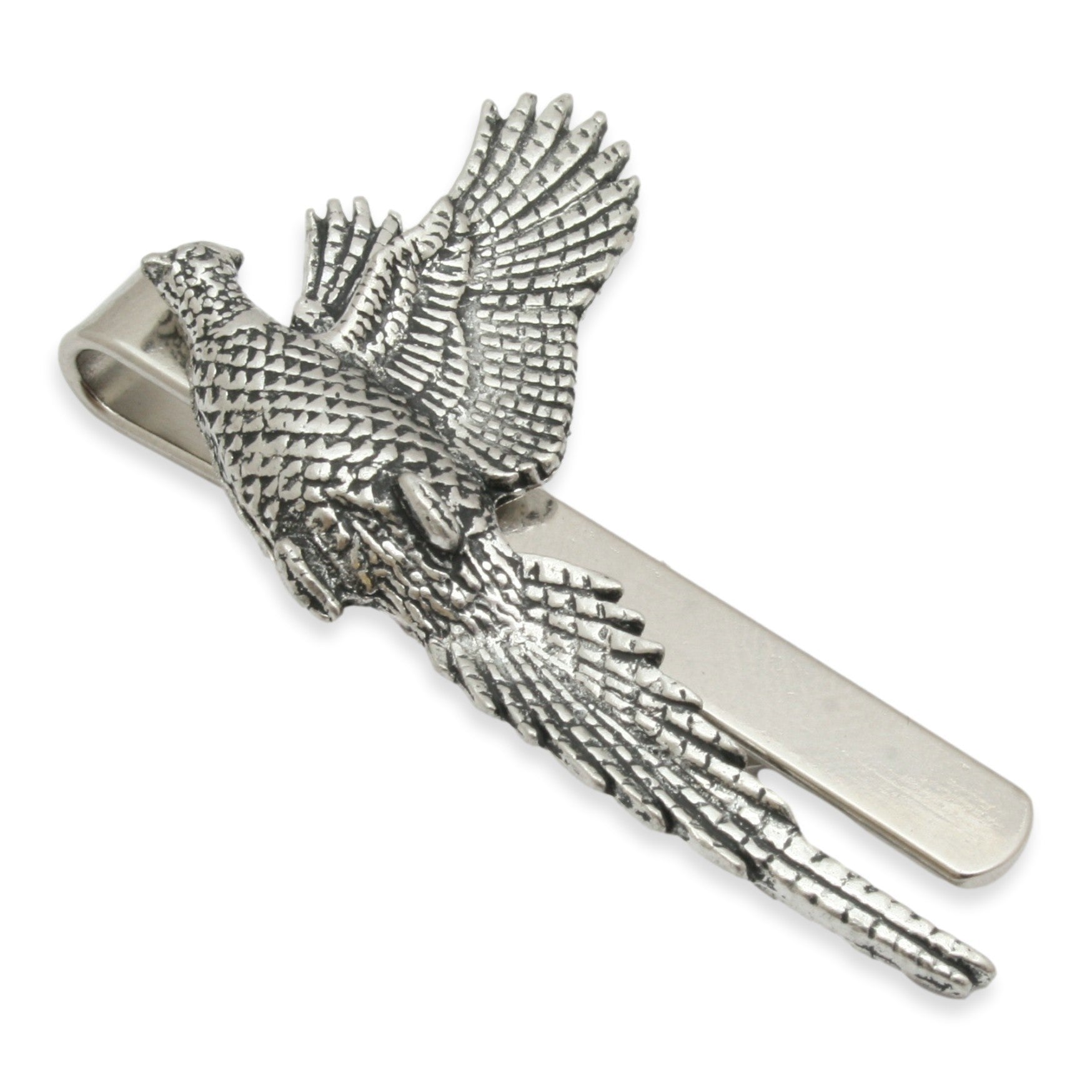 pheasant tie clip