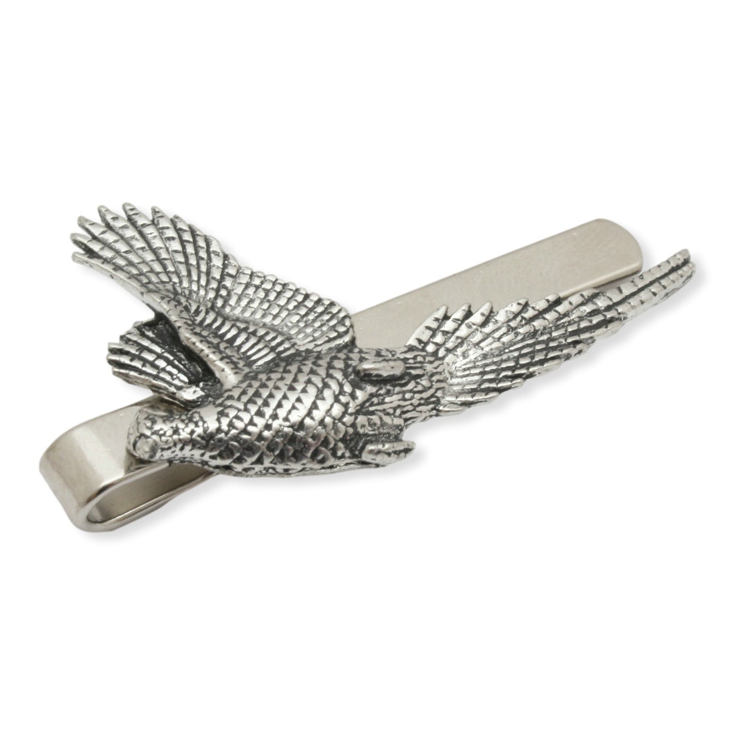 Pheasant flying tie slide