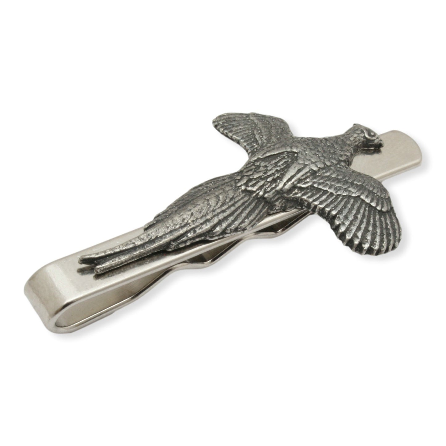 Pheasant & Shotgun Tie & Tie Clip Gift Set