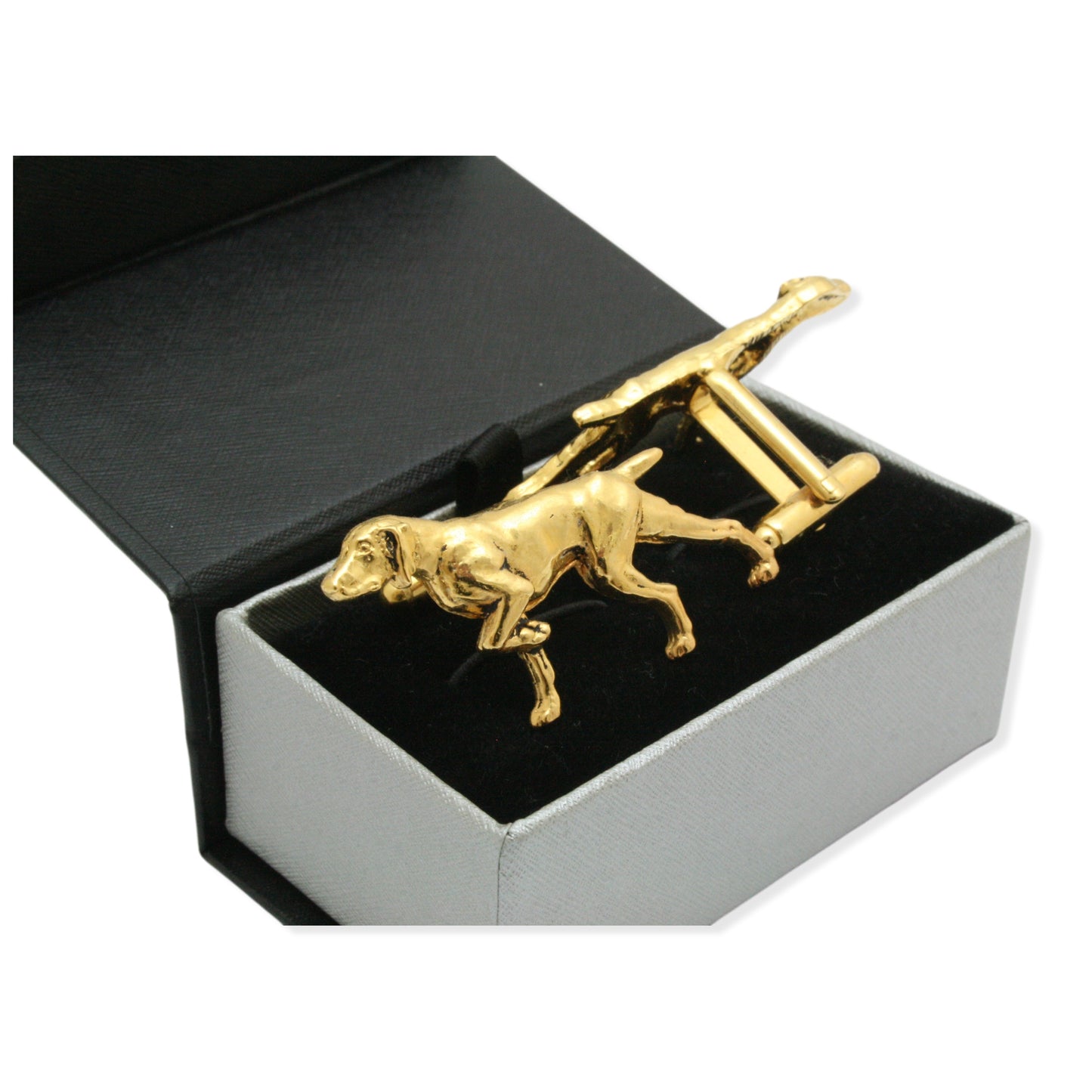 Pointer Gold Cufflinks