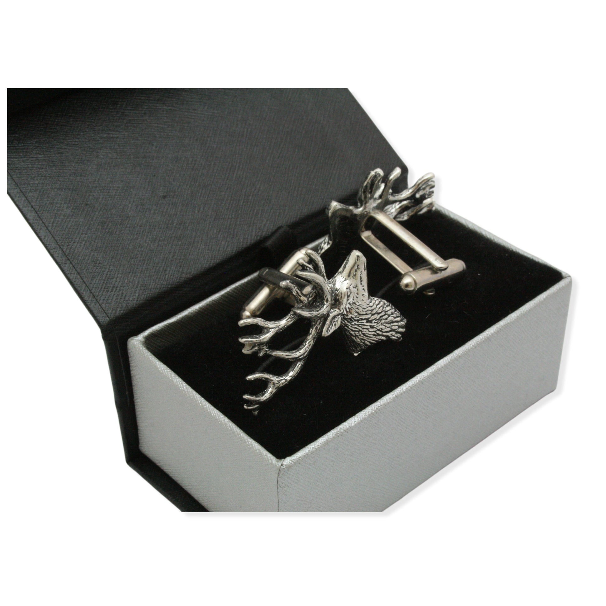 Stag Pewter Cufflinks