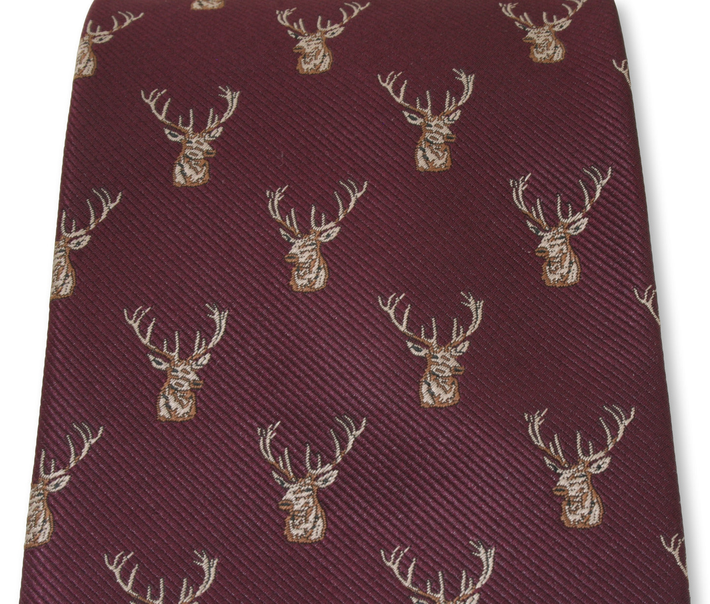 Stag Tie Close Up