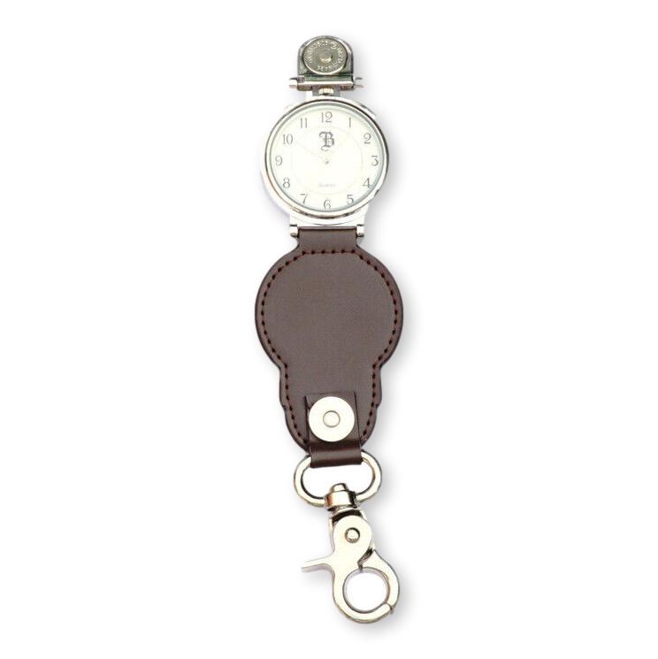 Woodcock Sitting Leather Fob Watch