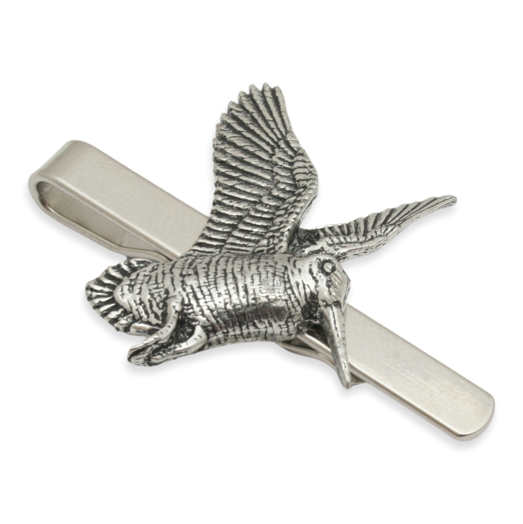 Woodcock Tie Clip