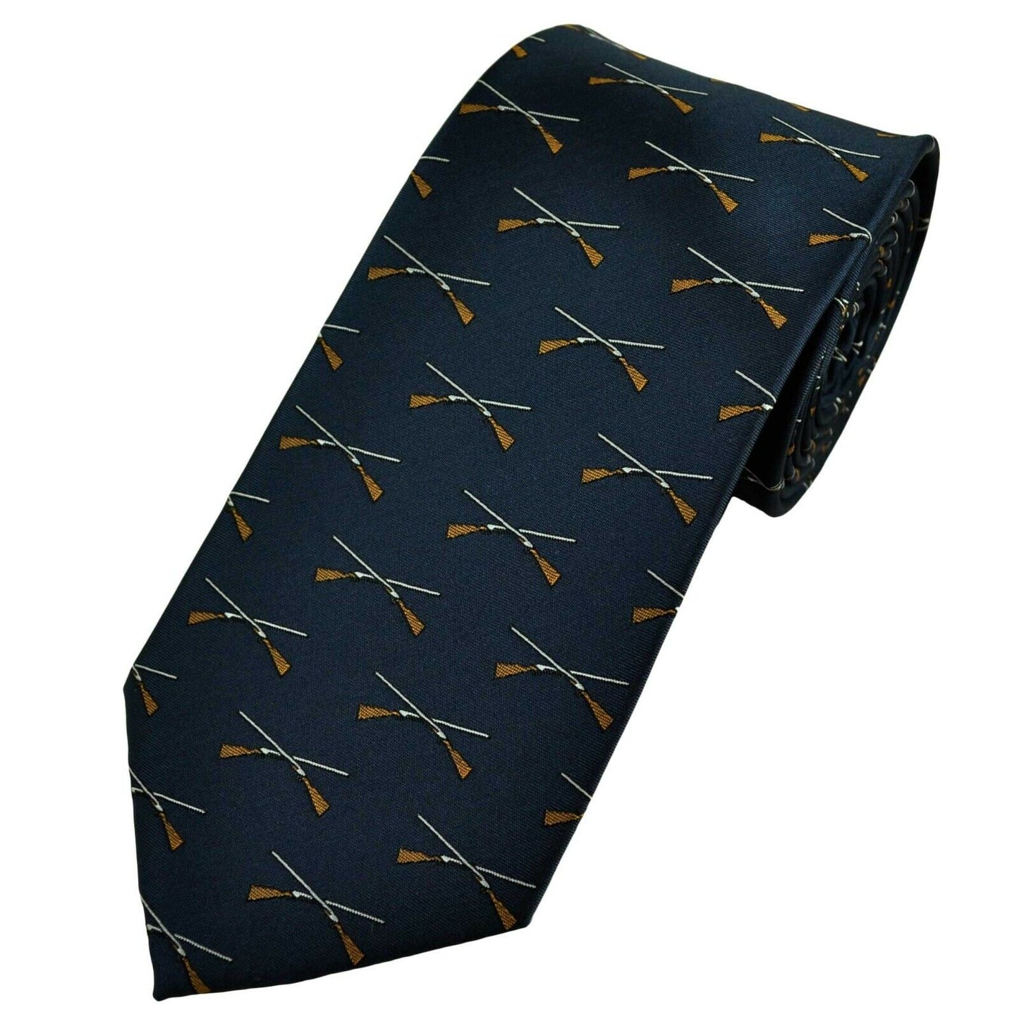 Pheasant & Shotgun Tie & Tie Clip Gift Set