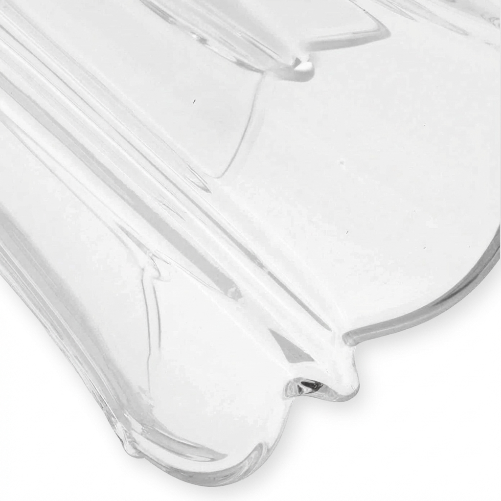 Golden Retriever Cut Crystal Vase