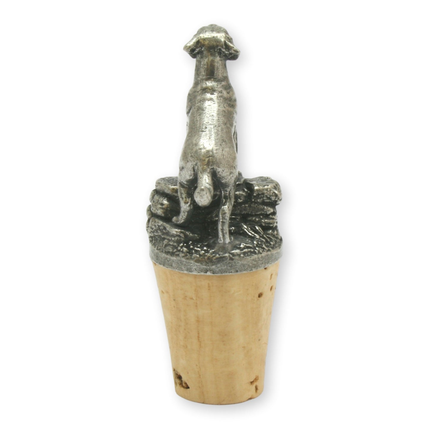 labrador wine Stopper back