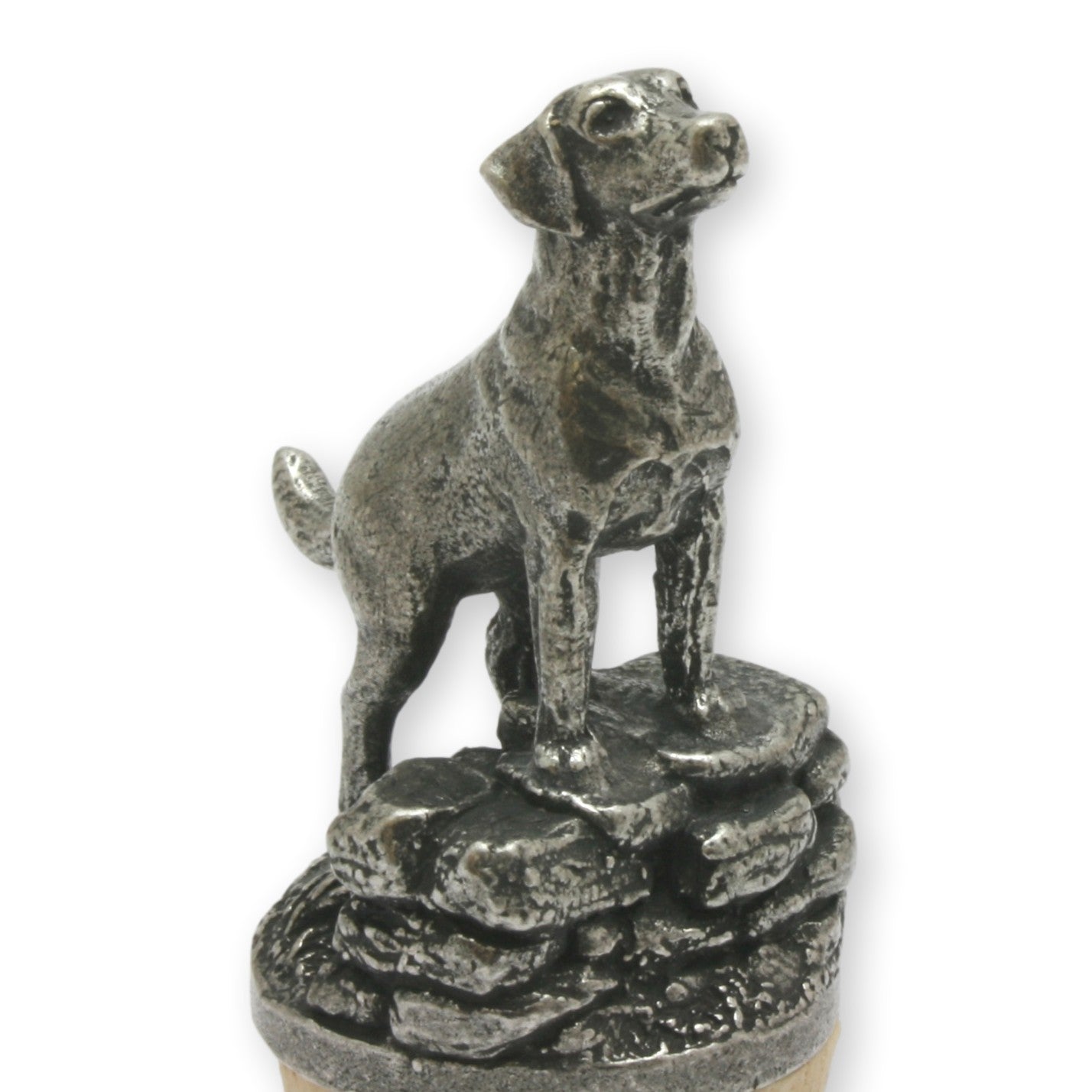 pewter labrador stopper