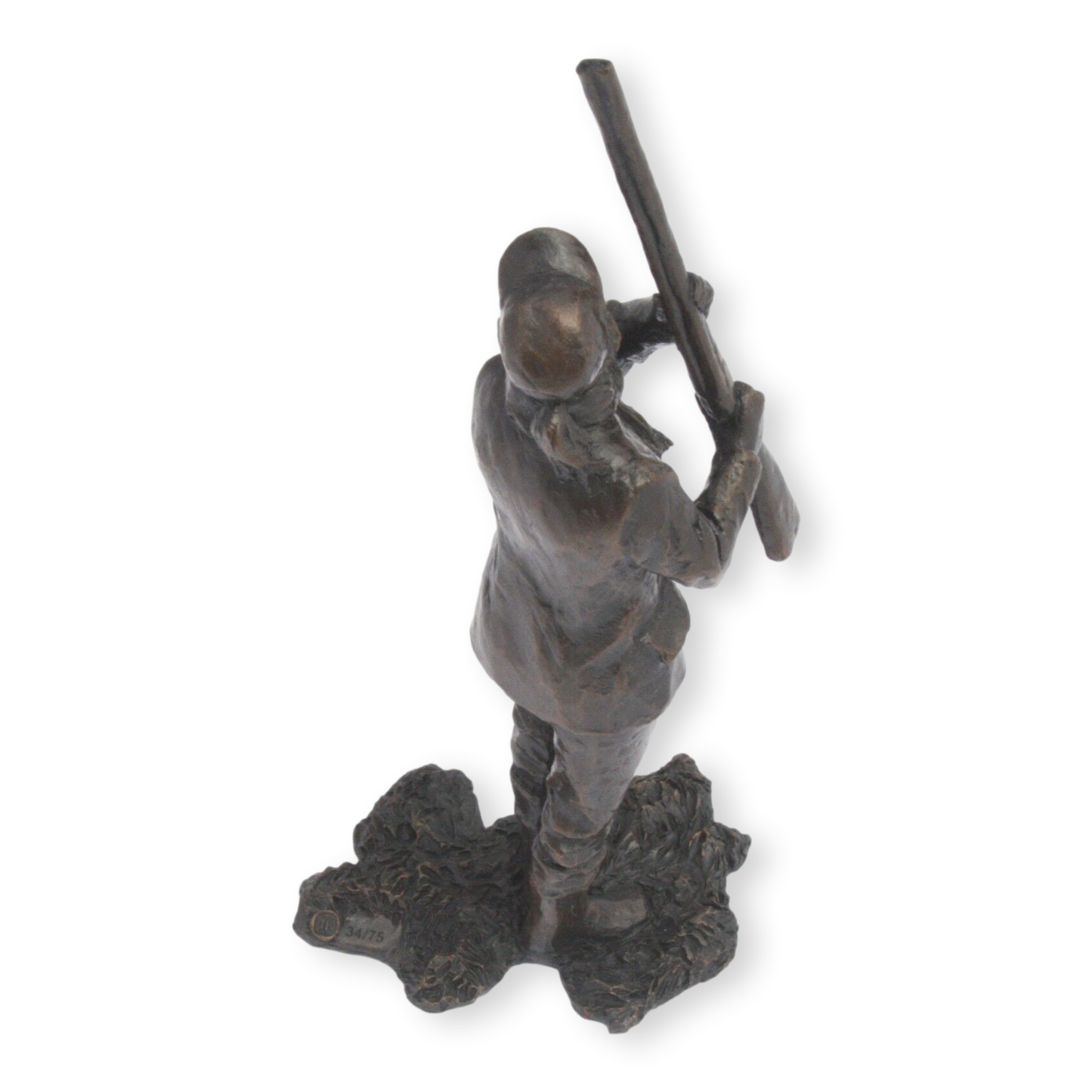"Lady Shooter" Shooting Limited Edition Solid Bronze (681)