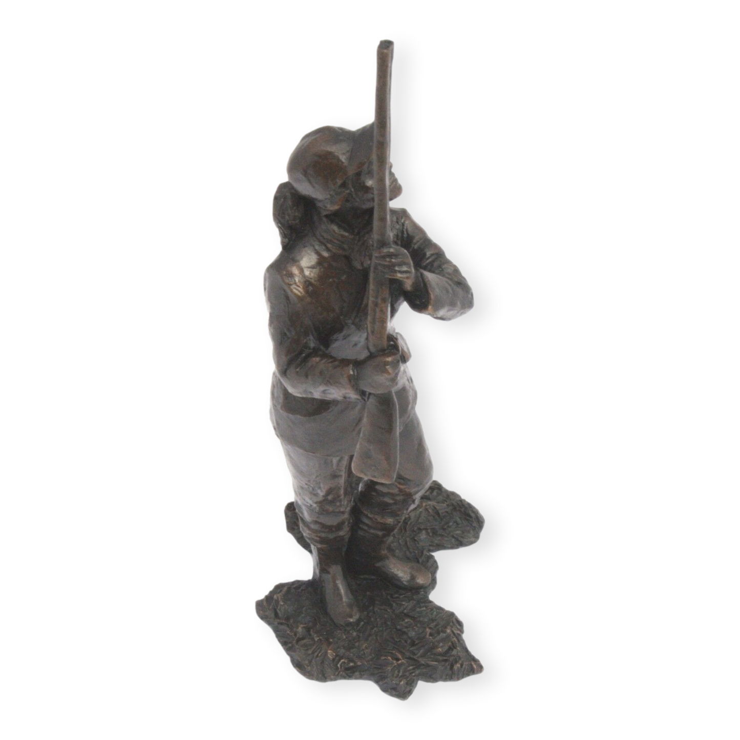 "Lady Shooter" Shooting Limited Edition Solid Bronze (681)