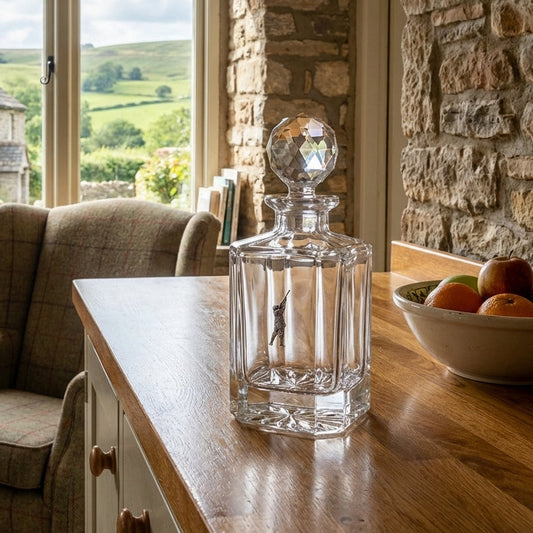 Game Shooter decanter in a country kitchen