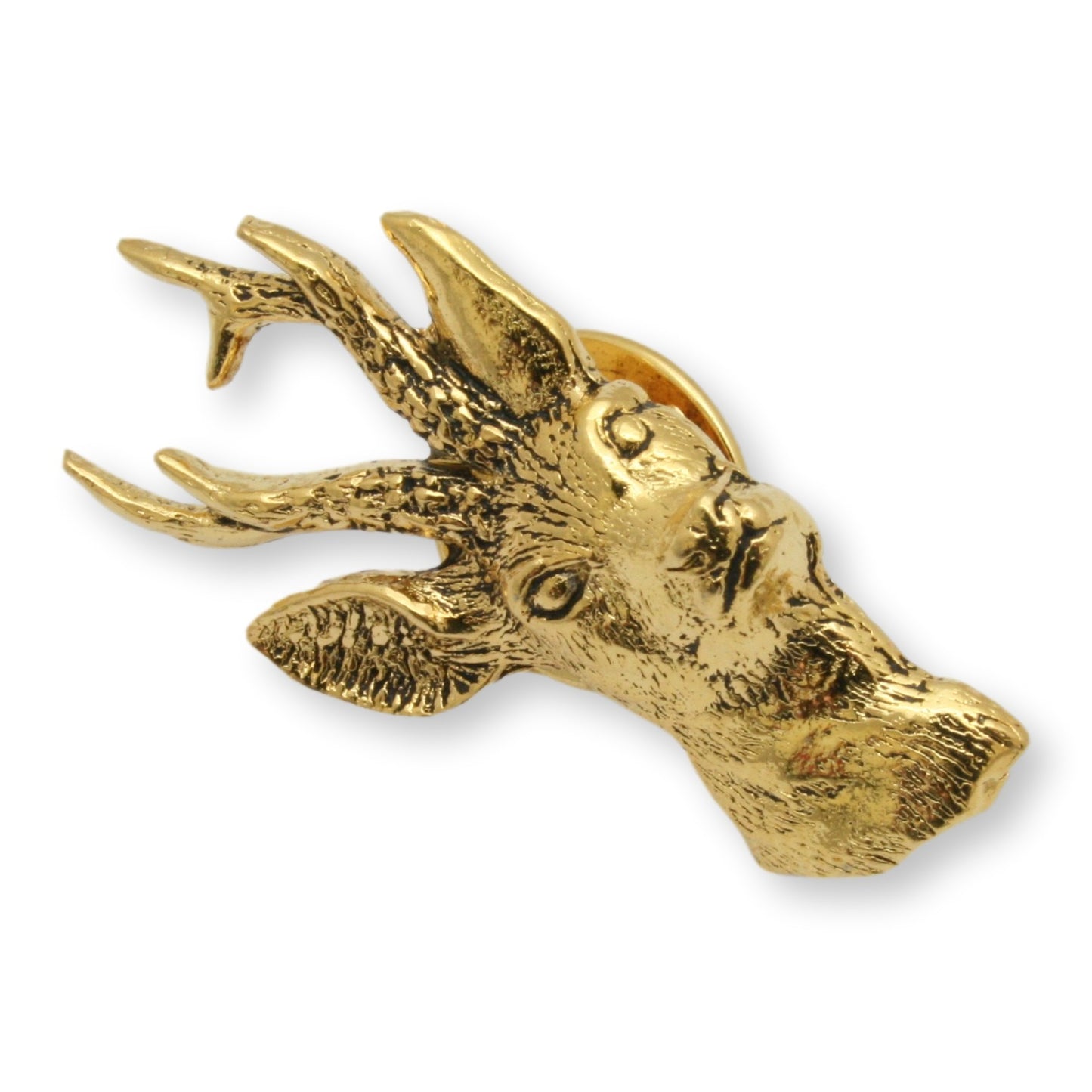 Gold Roe Pin Lapel