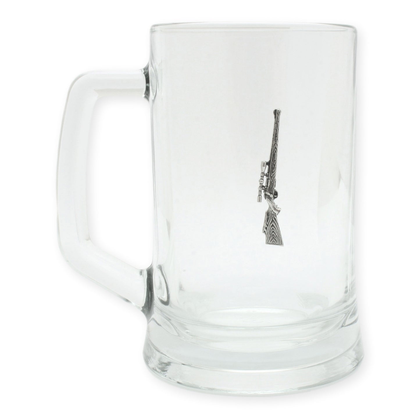 Shotgun or Rifle Glass Tankard 600ml