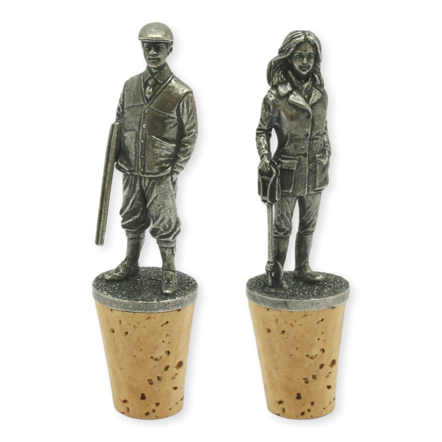 game shooter and country lady wine stopper