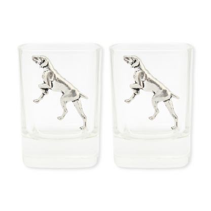 Gundogs Design Elevenses Pair of Spirit Shot Glasses