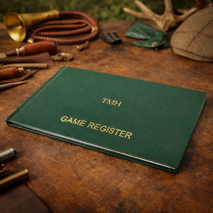 Personalised Initials Game Register