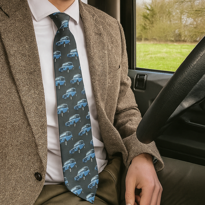Off Roader 4x4 On Dark Navy Tie