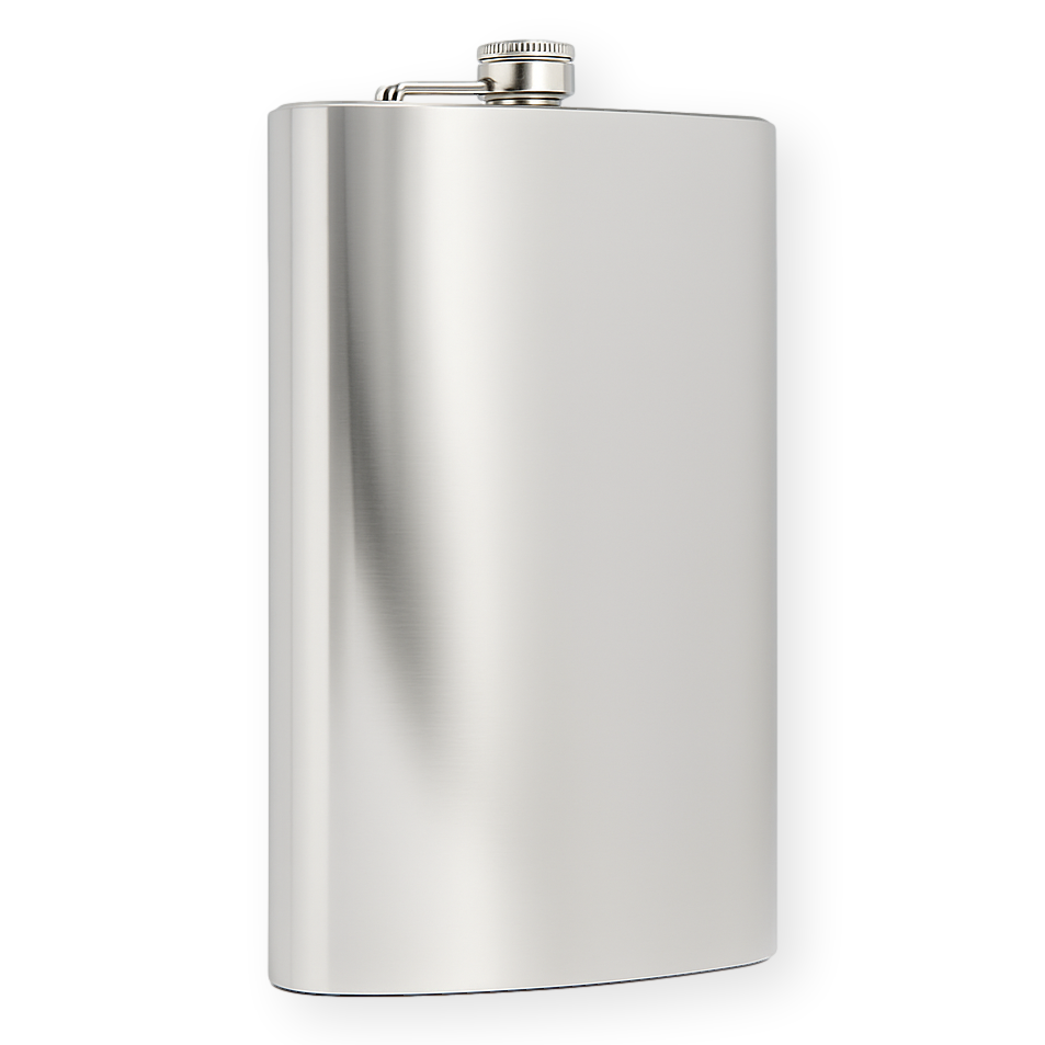 64 Oz hip flask