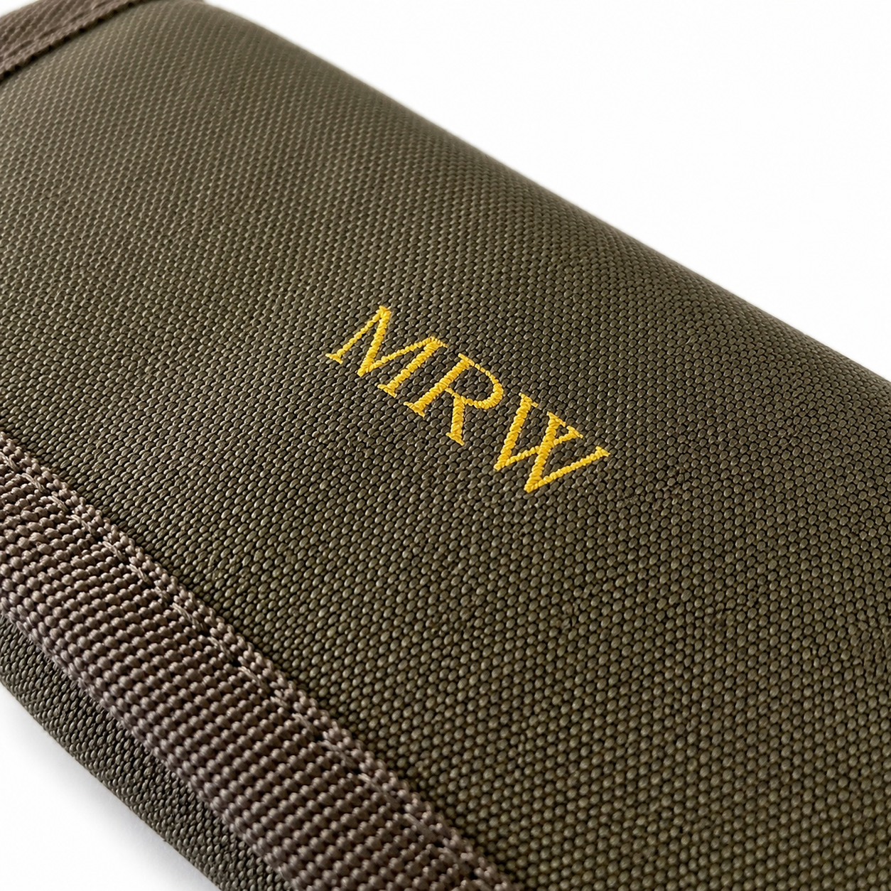 Personalised 16 Round Rifle Bullet Holder Case Olive Green